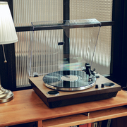 lp黑胶唱片机复古老式客厅留声机动磁唱头蓝牙音响生日礼物电唱机