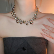 欧美圆珠项链夸张高级感轻奢小众锁骨，链2023颈链配饰女