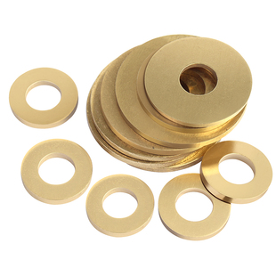 gb97铜垫片垫圈平垫圈加厚黄铜华(黄铜华，)司介子金属螺丝平垫m2m3m4-m20
