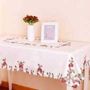 欧式餐桌布长条桌贡缎茶几布美甲梳妆台桌布盖布书桌写字台防尘罩