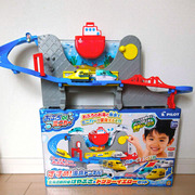 日本新干线托马斯小火车海底，大冒险磁力轨道，套装男孩洗澡玩具