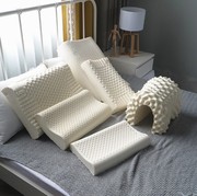 芝英泰国天然乳胶枕芯枕头芯子，无外套裸芯保护颈椎防螨抗菌
