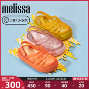 Melissa梅丽莎小童时尚罗马猪笼镂空松糕底凉鞋33581