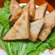 芋粿传统粿窝伟芋头糕福建福州特色小吃香芋三角营养早餐早点