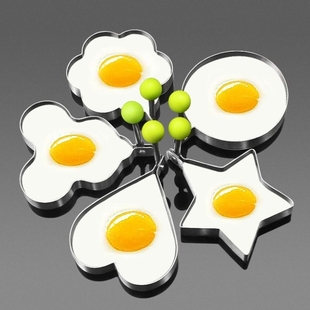 创意不锈钢煎蛋器爱心型煎蛋模具心形模型形状