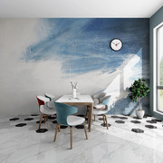 北欧艺术抽象油画涂鸦壁纸壁画客厅电视背景墙纸个性沙发卧室墙布