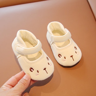 秋季0-6-12月婴儿步前鞋，婴幼儿鞋子春秋款，一岁宝宝学步鞋软底布鞋