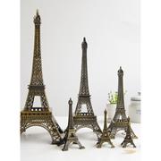 艾菲尔铁塔模型巴黎埃菲尔铁塔摆件法国旅游纪念品欧洲建筑工业风