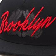 BROOKLYN Hip Hop Hat 字母刺绣平沿帽嘻哈帽男女街舞棒球帽