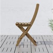 宜家ikea阿霍蒙椅子折叠椅户外休闲椅庭院纳凉实木靠背椅