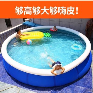狗狗游泳池超大充气圆形s成人洗澡池儿童游泳戏水池大型家用泳池