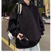 秋冬个性满天星Logo情侣装连帽上衣重磅卫衣定制男女高级感潮流可