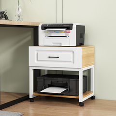 桌下打印机架子可移动置物架