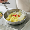 芬兰MISANBROO蒸盘304不锈钢蒸锅专用碗蒸菜饭碟子加深电饭煲蒸碗