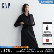 gap女装冬季logo时尚休闲开襟拼接夹克宽松加厚外套840923