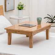 楠竹折叠炕桌家用吃饭小桌子实木质正方形榻榻米地桌餐桌茶几炕几
