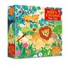 英文原版 Usborne Book & Jigsaw The Zoo 动物园拼图 儿童早教益智拼图玩具 寓教于乐 英语单词知识认知启蒙