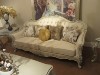 hd6095法式布艺沙发全实木，轻奢描金沙发，高级灰欧式沙发韩式沙发