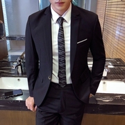 2023主题男装演出拍照西装婚纱司仪主持摄影男士礼服西服套装