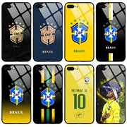 芒客 巴西足球队标徽世界杯手机壳适用于小米11 12红米k40 K50pro