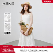 热销爆款推荐KBNE2025新款百搭宽松多色针织衫吊带连衣裙长裙