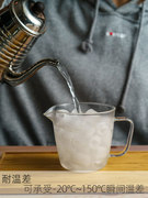 一屋窑耐热玻璃量杯，微波炉加热牛奶杯子厨房带刻度可加热网红款