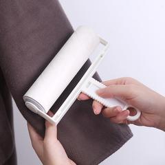 7YX家居粘尘纸可撕式16cm粘毛器衣服粘毛滚筒除尘滚筒宠物沾