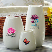 家具自粘装饰贴蝴蝶马桶玻璃，杯子瓷砖柜子花盆花瓶，多用途纹身贴h