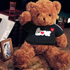 泰迪熊公仔毛绒玩具大熊，抱抱熊可爱布娃娃送女友睡觉抱枕礼物女生