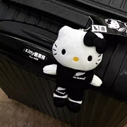 橄榄球hello kitty包包挂饰哈喽hallo公仔玩具玩偶kt猫书包挂件