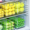 冰箱抽屉式食品级饮料，筐水果蔬菜收纳盒冷藏冷冻专用储物盒食品级