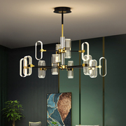 客厅吊灯2024年北欧创意个性轻奢餐厅卧室灯简约现代大气灯具