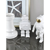后现代北欧风格陶瓷白色宇航员机器人摆件家居儿童房客厅台面饰品