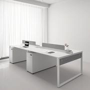 职员工位办公桌椅组合电脑桌吸音时尚简约工作桌，创意办公桌