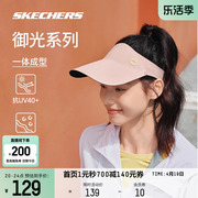 Skechers斯凯奇运动帽女2024年春夏户外跑步百搭防晒遮阳帽