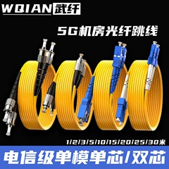 武纤单模光纤跳线电信级5G机房