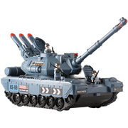 超大号儿童坦克车玩具巨型合金，小汽车模型耐摔惯性车男孩3模型5岁