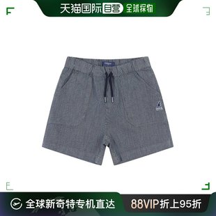 韩国直邮kangol儿童，牛仔裤(大田新世界，)蓝色条纹短裤qb0411