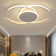 现代简约卧室吸顶灯2024年网红创意设计客厅房间大气主卧灯具