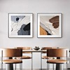 抽象艺术客厅装饰画轻奢高级感餐厅沙发墙面，挂画现代简约卧室壁画
