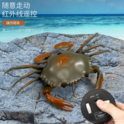 仿真遥控螃蟹整蛊电动大闸蟹模型，儿童吓人玩具减压神器恶搞礼物