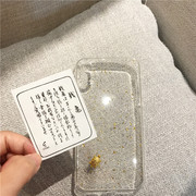 iphone14pro手机壳金箔滴胶透明日本吉祥物13保护套，新年2023小金龟，浅草发财幸运创意个性小众苹果15pro软壳