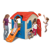 高思维多功能游戏屋儿童室内塑料玩具屋户外玩具家用过家家小房子