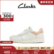 Clarks其乐女士春秋时尚潮流拼色平底运动鞋潮流舒适休闲板鞋