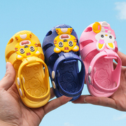 宝宝凉鞋夏季露趾男童女童，0-1-2-3岁婴幼儿童，凉鞋防滑塑料学步鞋