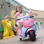 儿童电动车摩托车宝宝三轮车，男女小孩玩具车可坐人充电瓶童车