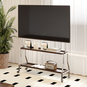 简约可移动电视架客厅卧室家用 电视机落地式支架 不锈钢挂架