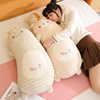 恐龙公仔小猪儿童睡觉抱枕婴儿安抚玩偶小熊娃娃床上长条枕女