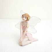 摆件花天使家居品仙子装饰树脂，创意娃娃可爱人物摆设欧式工艺饰品