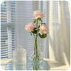 玫瑰仿真花假花花束干花，房间摆设卧室，装饰客厅餐桌桌面花艺摆件